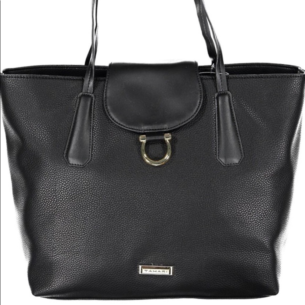 New Tahari black academy tote - Picture 5 of 8